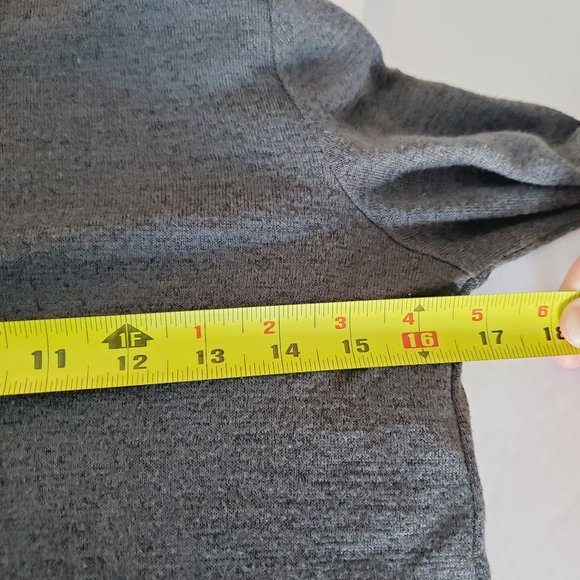 ARITZIA WILFRED FREE Grey Turtleneck Tunic Sweater - Picture 8 of 9